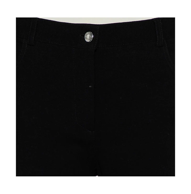 Pre-Owned Givenchy Women's Black Knit Zip Front Leggings