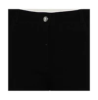 Pre-Owned Givenchy Women's Black Knit Zip Front Leggings