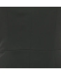 Pre-Owned Givenchy Women's Black Crepe Band Detail Strapless Jumpsuit