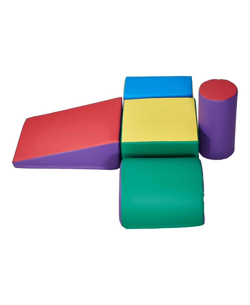 Hongge Foam Climbing Blocks Set 5-Piece Indoor Toddler Playset