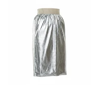 Pre-Owned Dolce and Gabbana Women's Faux Leather Pencil Skirt