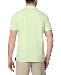 Tailorbyrd Men's Interlock Contrast Tipping Polo