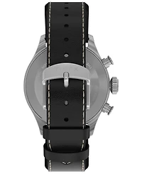 Timex Men's Chronograph Brown Leather Watch, 41mm