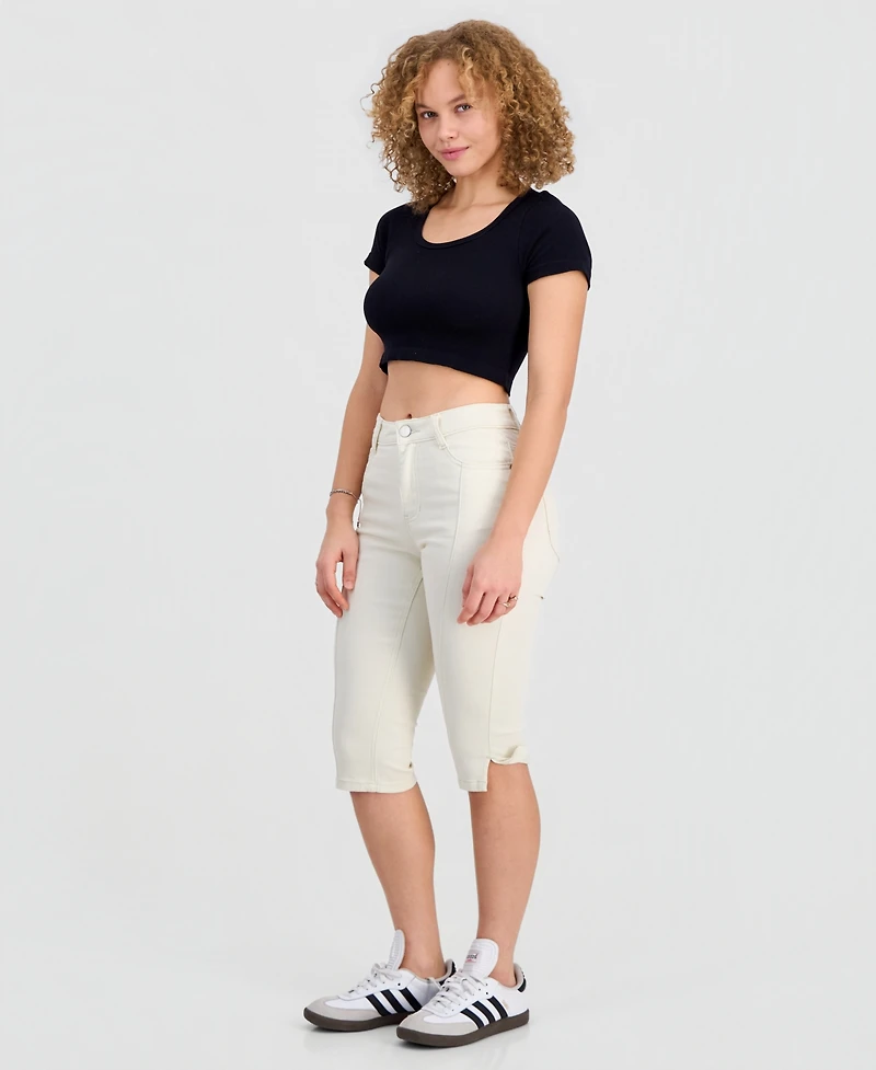Dollhouse Juniors' Capri Jeans