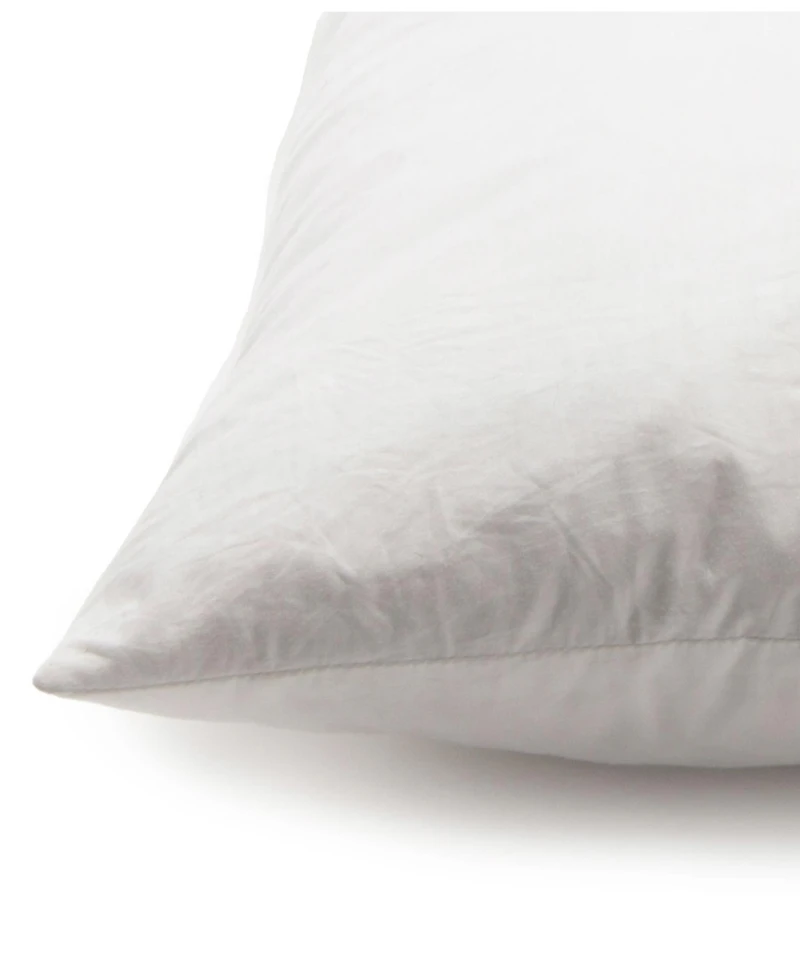 Cheer Collection 95% Feather/5% Down 2-Pack Pillow Inserts, 24" x 24"