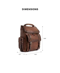 Velez Men New Archaeology Backpack in Vintage Leather