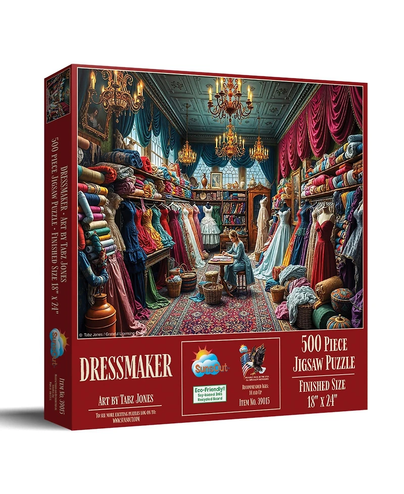 SunsOut Dressmaker 500 piece Jigsaw Puzzle for Adults