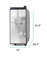 12 Bottle Capacity Wine CellarMirror Door