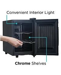 Black & Decker 6 Bottle Capacity Wine CellarMirror Door