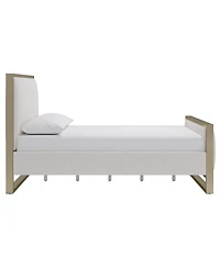 Furniture 52" Emila Upholstered King Bed
