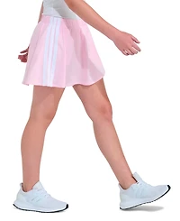 adidas Girls' 8-16 Elastic Waistband Faux Wrapped Skort