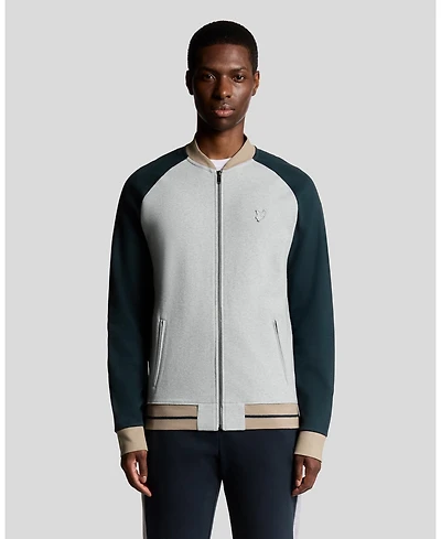 Lyle & Scott Men's Interlock Contrast Raglan Bomber Jacket