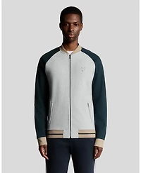 Lyle & Scott Men's Interlock Contrast Raglan Bomber Jacket