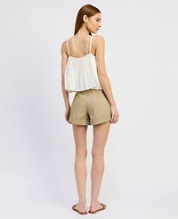 En Saison Women's Autumn High Rise Shorts