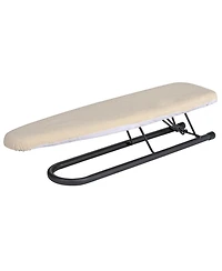 Household Essentials Accessory Sleeve Ironing Board, Matte Black Frame
