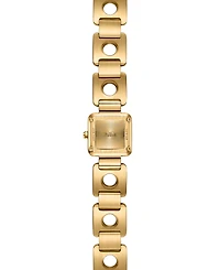 Jbw Women's Chasm Japan Quartz 18k Gold-Plated Stainless Steel Watch, 18mm