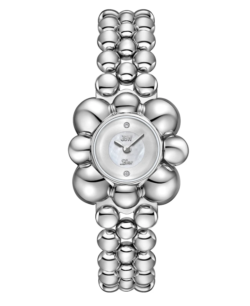 Jbw Women's Atmosphere Swiss Quartz Stainless Steel Watch, 30mm