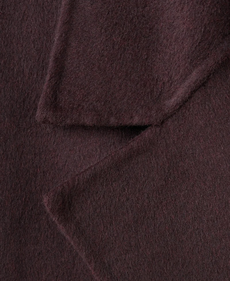 Mango Women's Handmade Oversized Wool Coat