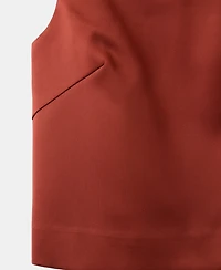 Mango Women's Bows Satin Top