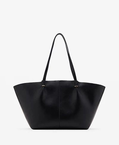 Mango Women's Metallic Details Shopper Bag