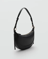 Mango Women's Oval Shoulder Bag