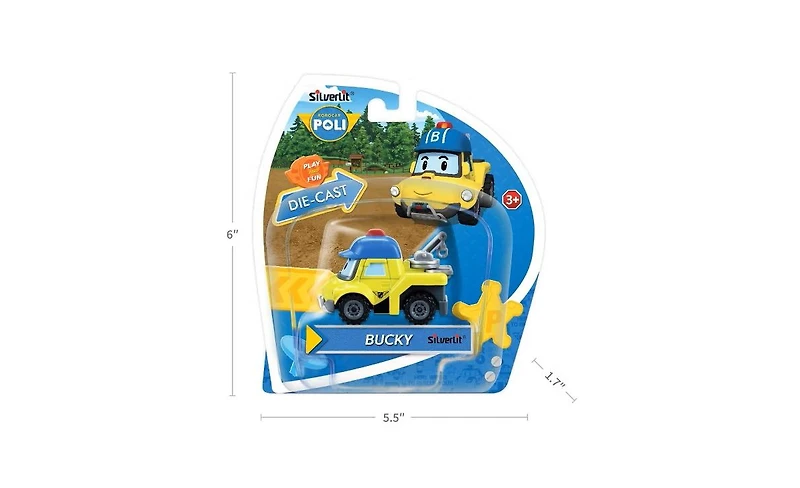 Robocar Poli Die-Cast Metal Emergency Rescue Vehicle