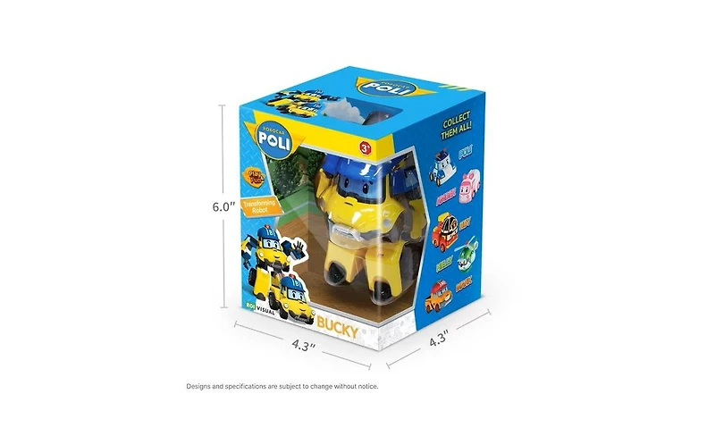 Robocar Poli 4" Transforming Robot