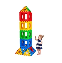 Hongge 32 Piece Big Waffle Block Building Set