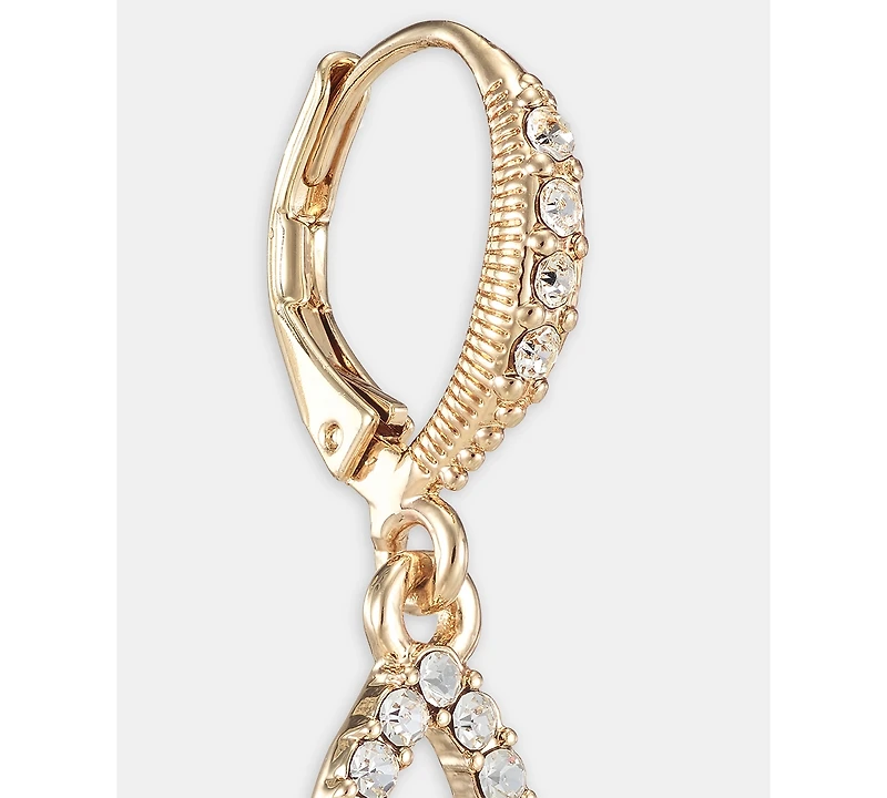 Givenchy Multi-Stone Double Drop Earrings