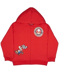Mario Kart Big Boys Super Mario Hoodie and Shorts 2-Piece Outfit Set
