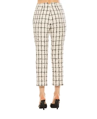 Alexia Admor Women's lio Tapered Pants with Contrast Welt Pocket Detail