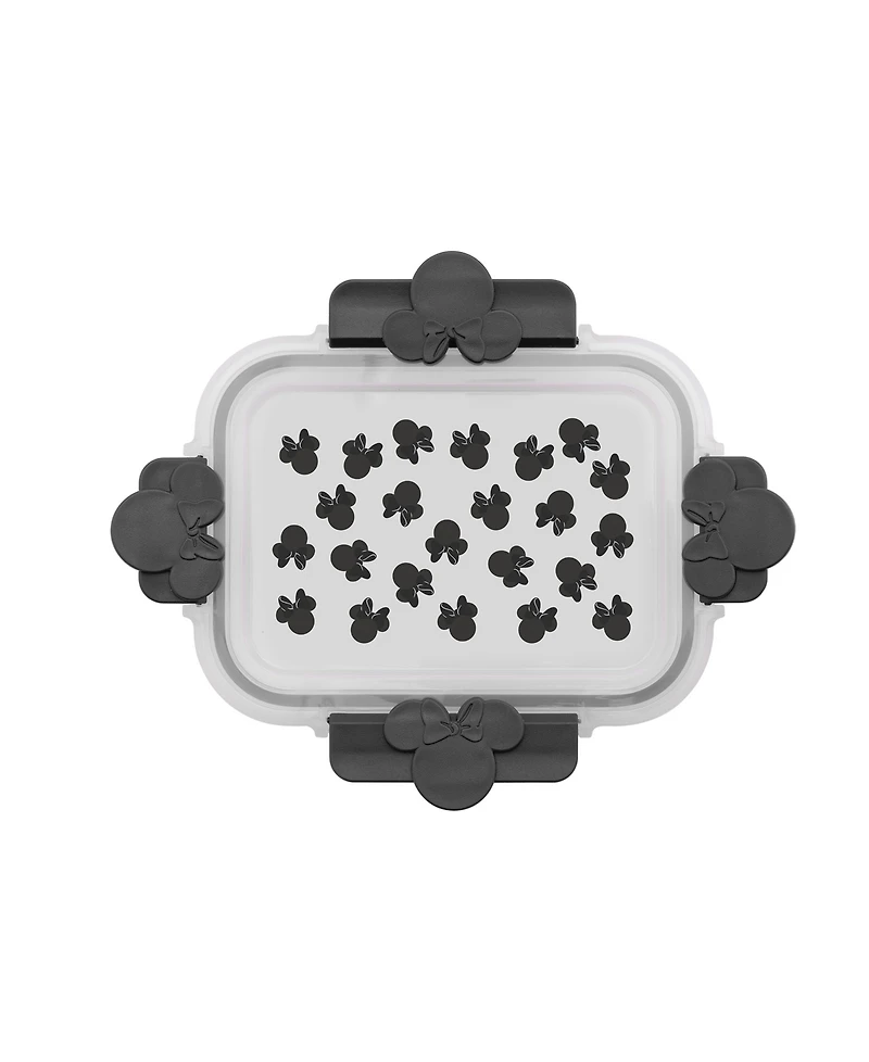 JoyJolt Disney Mickey Minnie Food Storage Containers, Set of 2