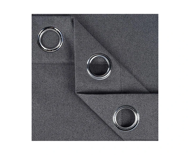 Superior Nyan 100% Blackout Machine Washable Curtains, Set of 2 Panels