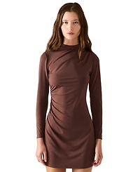 Steve Madden Women's Munich Long-Sleeve Short Dress