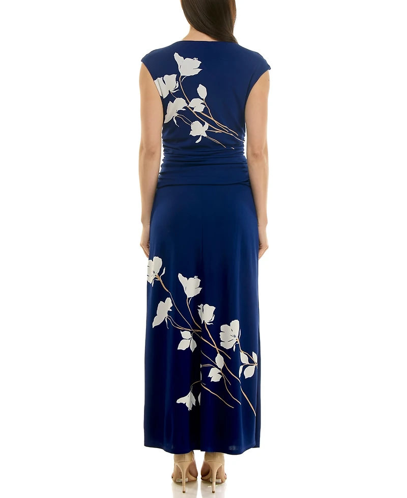 Taylor Women's Floral Fit and Flare Dress