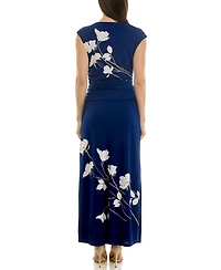 Taylor Women's Floral Fit and Flare Dress