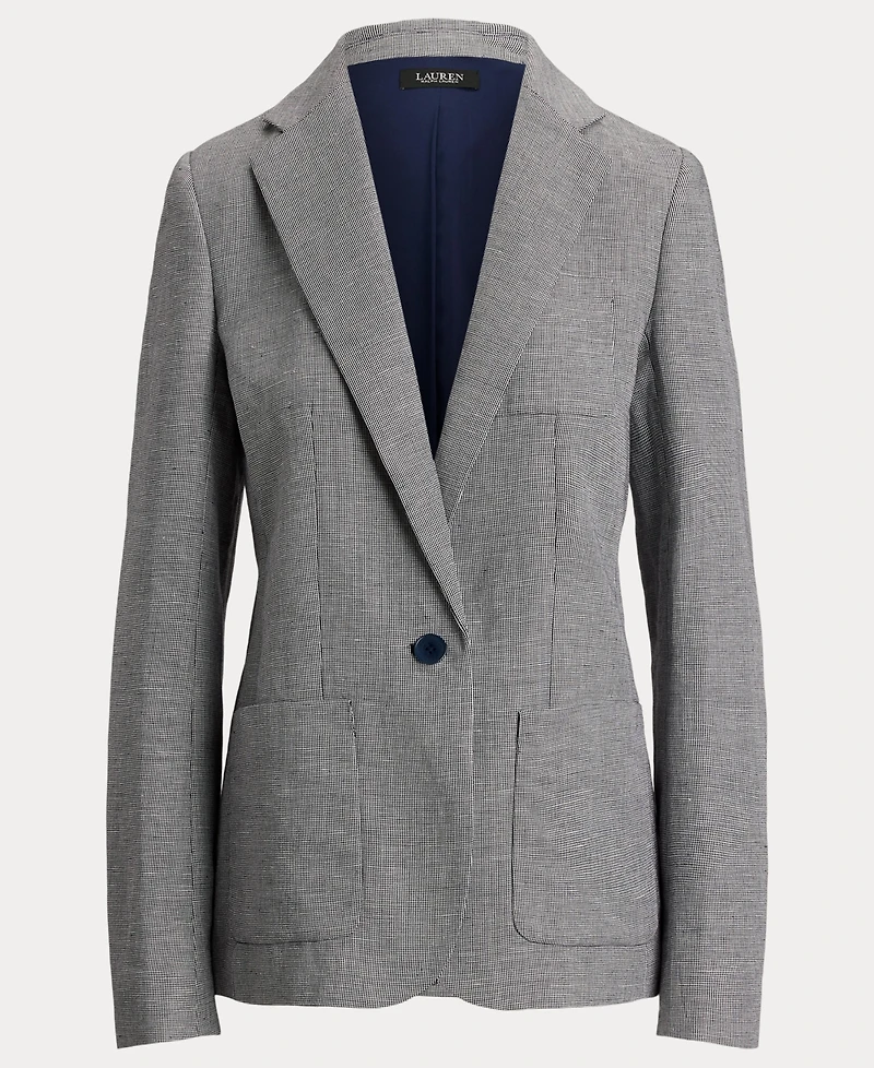 Lauren Ralph Women's Basket-Weave Blazer