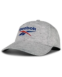 Reebok Men's Adjustable Buckle Lofted Embroidered Vector Logo Cap