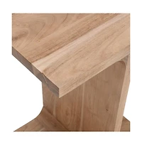 Jofran Idiom Solid Wood Modern Accent End I-Table
