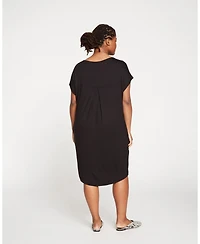 Universal Standard Women's Liquid Jersey Shift Dress