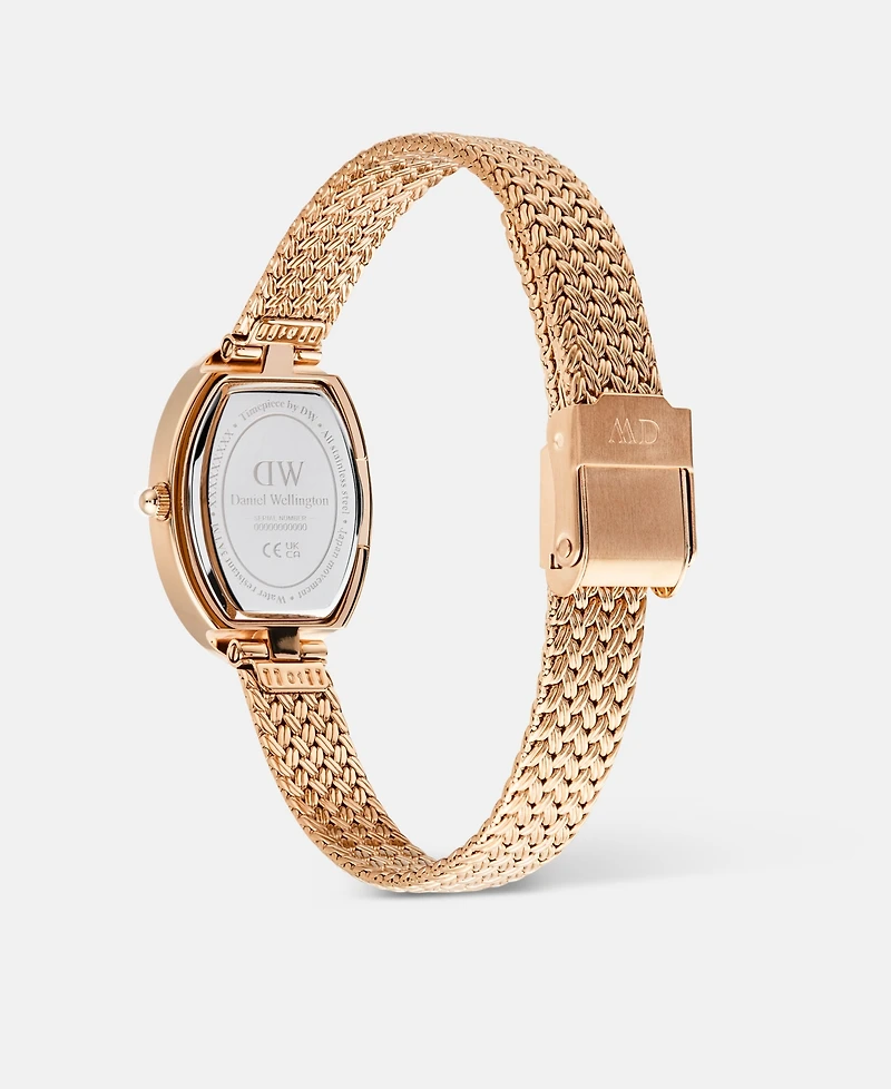 Daniel Wellington Women's Analog Rose Gold-Tone Stainless Steel Watch, 31 mm