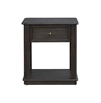Liberty Furniture Wallace End Table for Living Room - Aged Oak