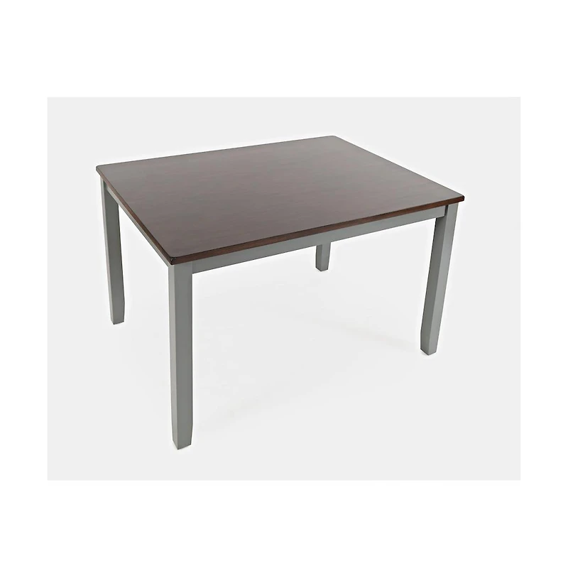 Jofran Decatur Lane Farmhouse 4 Piece Solid Wood Dining Set