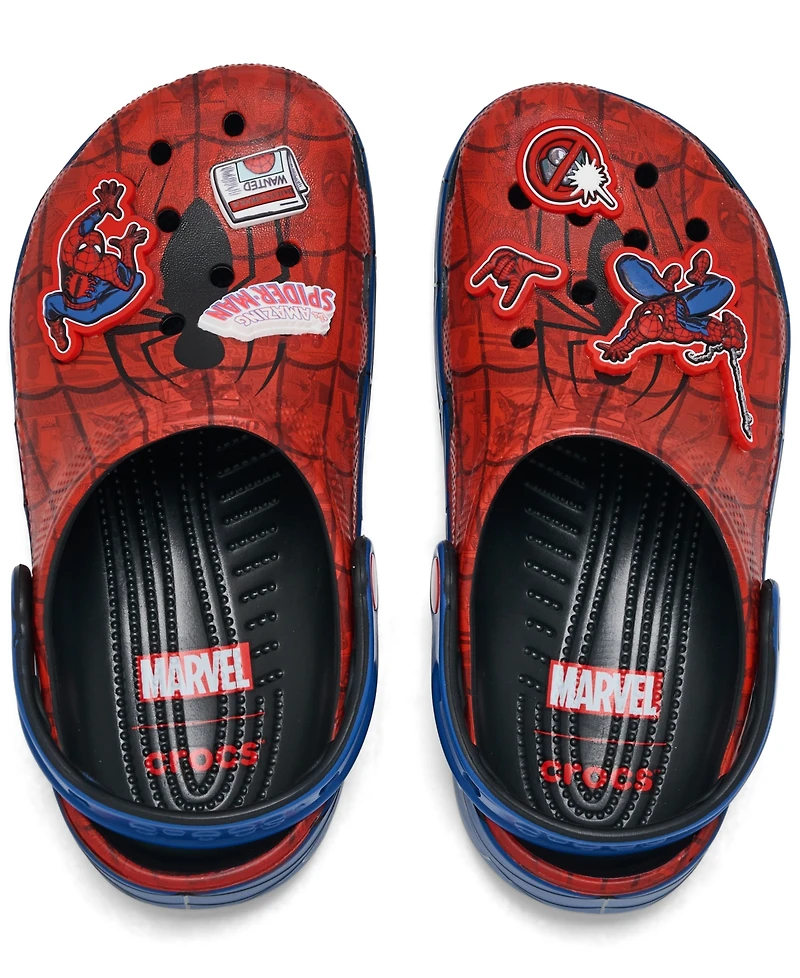 Crocs Little Kids Spider-Man Classic Clogs from Finish Line