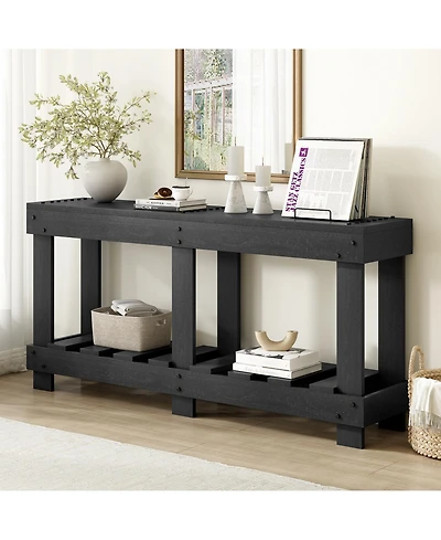 Lovmor 62.9" Vintage Entryway Table