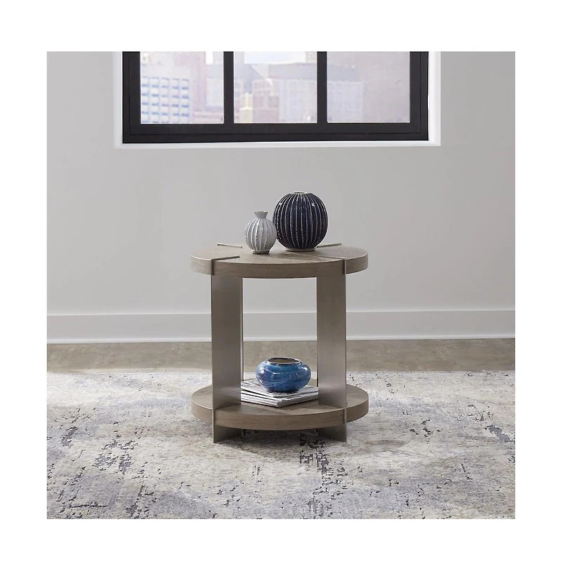 Liberty Furniture Harlow Living Room Round End Table