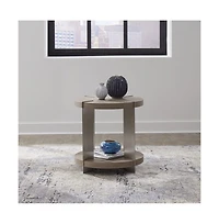 Liberty Furniture Harlow Living Room Round End Table