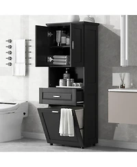 Lovmor High-Quality Mdf Storage Cabinet with Anti-Toppling Device