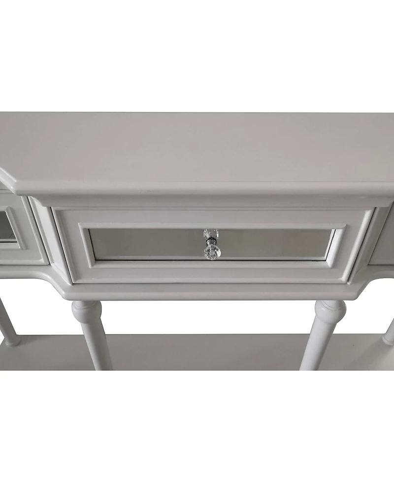 Kings Brand Furniture Narod Traditional 3-Drawer Console Table