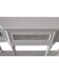 Kings Brand Furniture Narod Traditional 3-Drawer Console Table